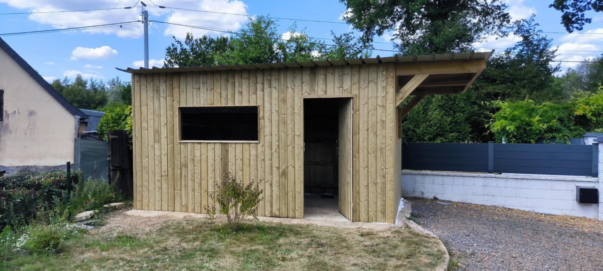 Création cabanon terminé