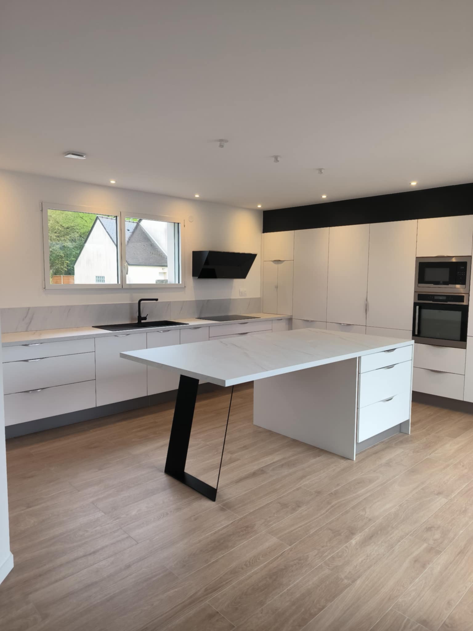 renovation cuisine sol et peinture