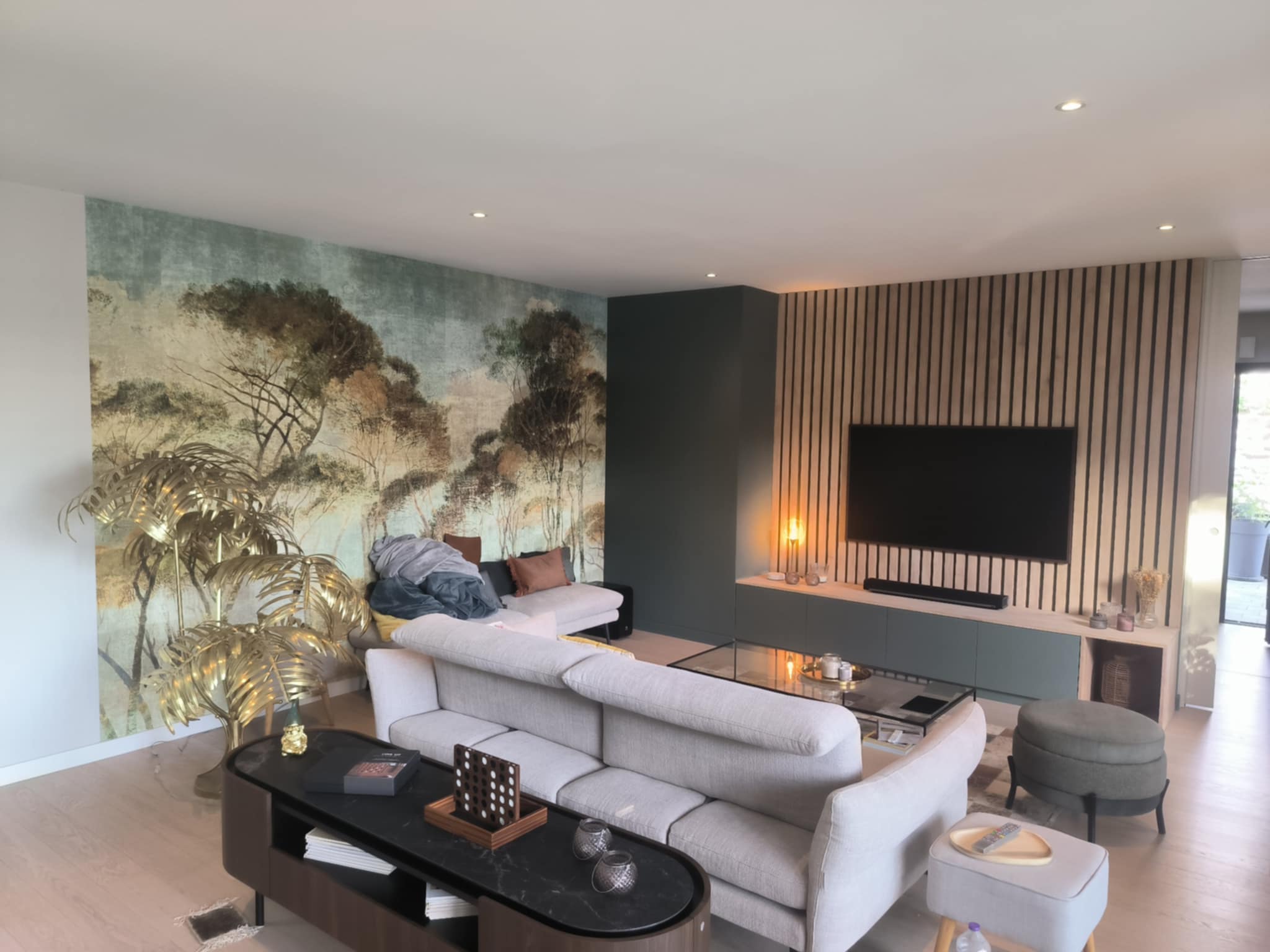 papier décoratif salon